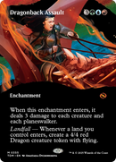 Dragonback Assault (Borderless) [Tarkir: Dragonstorm] - The Mythic Store | 24h Order Processing