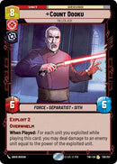 Count Dooku - Fallen Jedi (138/257) (138/257) [Twilight of the Republic] - The Mythic Store | 24h Order Processing