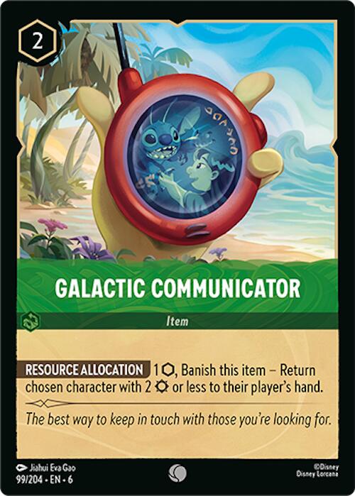 Galactic Communicator (99/204) [Azurite Sea] - The Mythic Store | 24h Order Processing