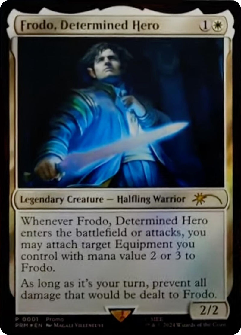 Frodo, Determined Hero [Resale Promos] - The Mythic Store | 24h Order Processing