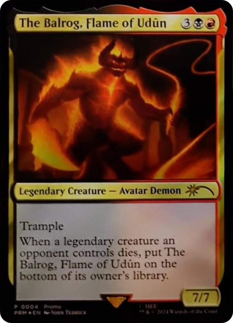 The Balrog, Flame of Udun [Resale Promos] - The Mythic Store | 24h Order Processing