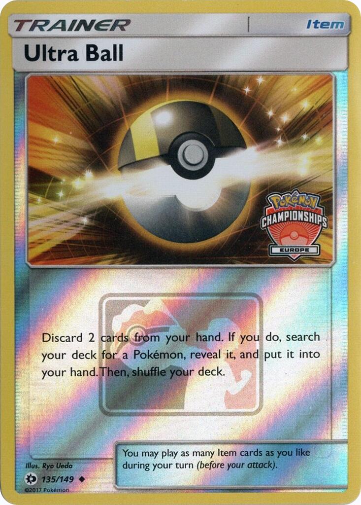 Ultra Ball (135/149) (Europe Championships) [League & Championship Cards] - The Mythic Store | 24h Order Processing
