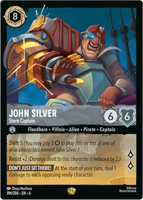 John Silver - Stern Captain (194/204) [Azurite Sea] - The Mythic Store | 24h Order Processing