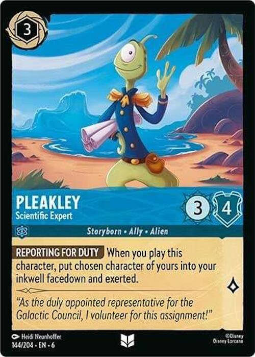 Pleakley - Scientific Expert (144/204) [Azurite Sea] - The Mythic Store | 24h Order Processing