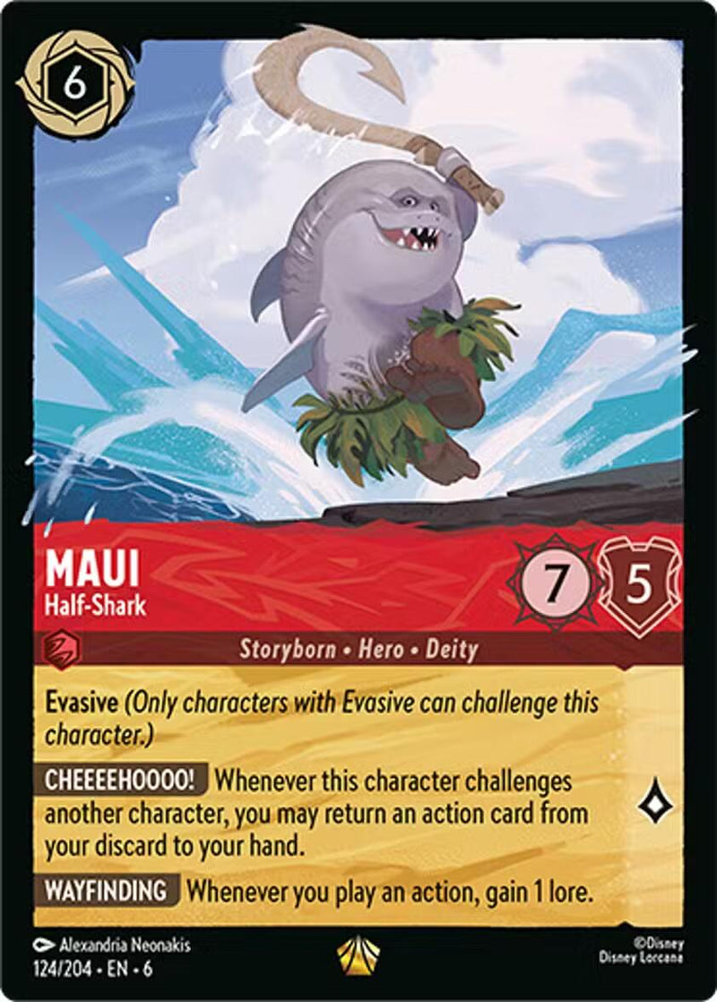 Maui - Half-Shark (124/204) [Azurite Sea] - The Mythic Store | 24h Order Processing