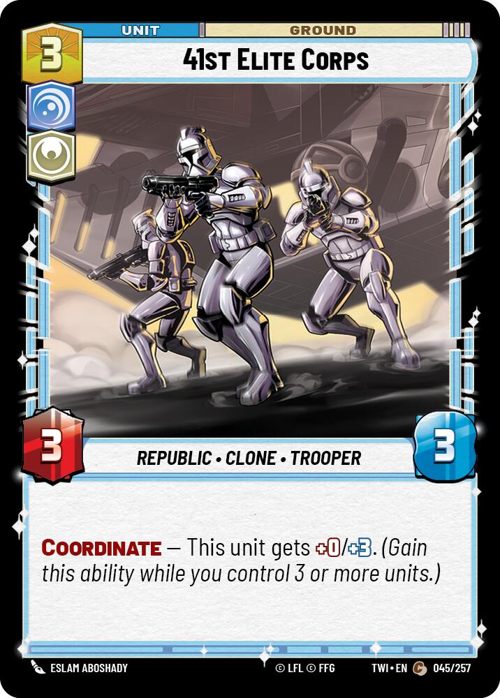 41st Elite Corps (045/257) [Twilight of the Republic] - The Mythic Store | 24h Order Processing