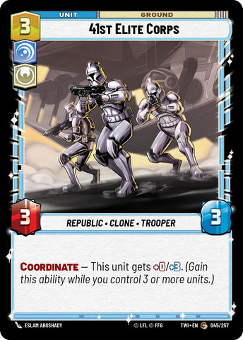 41st Elite Corps (045/257) (045/257) [Twilight of the Republic] - The Mythic Store | 24h Order Processing