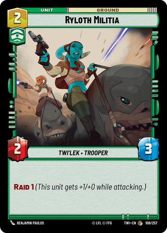 Ryloth Militia (108/257) (108/257) [Twilight of the Republic] - The Mythic Store | 24h Order Processing