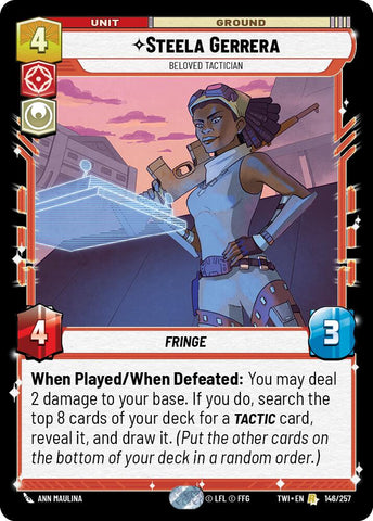 Steela Gerrera - Beloved Tactician (146/257) (146/257) [Twilight of the Republic] - The Mythic Store | 24h Order Processing