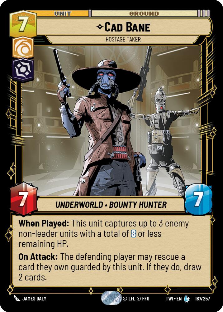 Cad Bane - Hostage Taker (187/257) [Twilight of the Republic] - The Mythic Store | 24h Order Processing