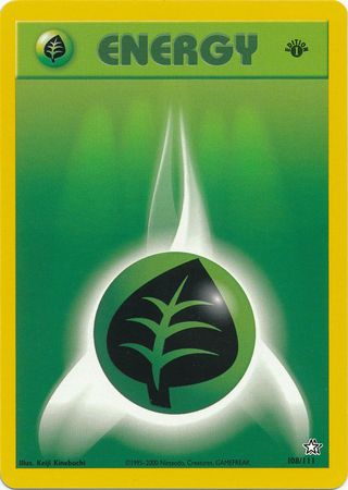 Grass Energy (108/111) [Neo Genesis Unlimited] - The Mythic Store | 24h Order Processing