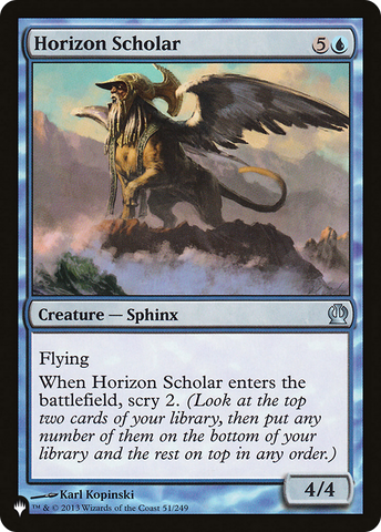 Horizon Scholar [The List] - The Mythic Store | 24h Order Processing