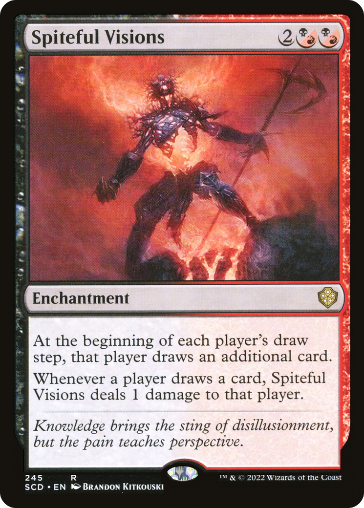 Spiteful Visions [Starter Commander Decks] - The Mythic Store | 24h Order Processing