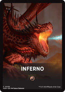 Inferno Theme Card [Foundations Tokens] - The Mythic Store | 24h Order Processing