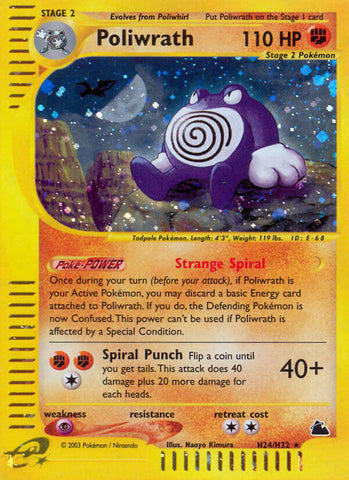 Poliwrath (H24/H32) [Skyridge] - The Mythic Store | 24h Order Processing