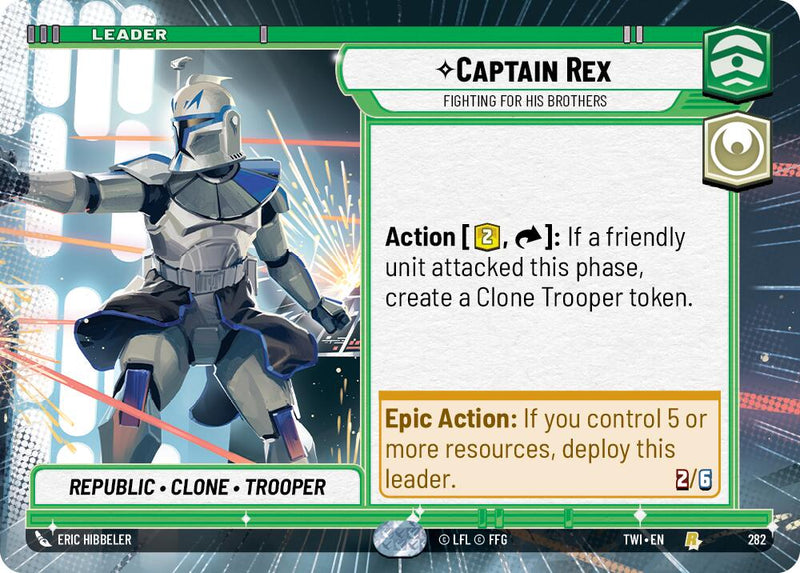 Captain Rex - Fighting For His Brothers (Hyperspace) (282) [Twilight of the Republic] - The Mythic Store | 24h Order Processing