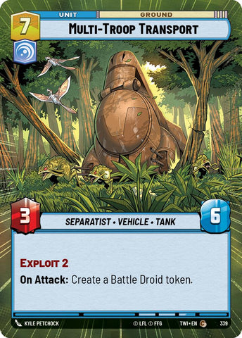 Multi-Troop Transport (339) (Hyperspace) (339) [Twilight of the Republic] - The Mythic Store | 24h Order Processing