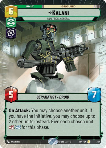 Kalani - Analytical General (357) (Hyperspace) (357) [Twilight of the Republic] - The Mythic Store | 24h Order Processing