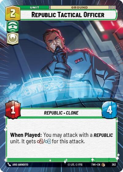 Republic Tactical Officer (Hyperspace) (363) [Twilight of the Republic] - The Mythic Store | 24h Order Processing