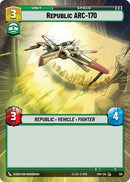 Republic ARC-170 (381) (Hyperspace) (381) [Twilight of the Republic] - The Mythic Store | 24h Order Processing