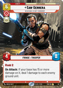 Saw Gerrera - Resistance is Not Terrorism (417) (Hyperspace) (417) [Twilight of the Republic] - The Mythic Store | 24h Order Processing