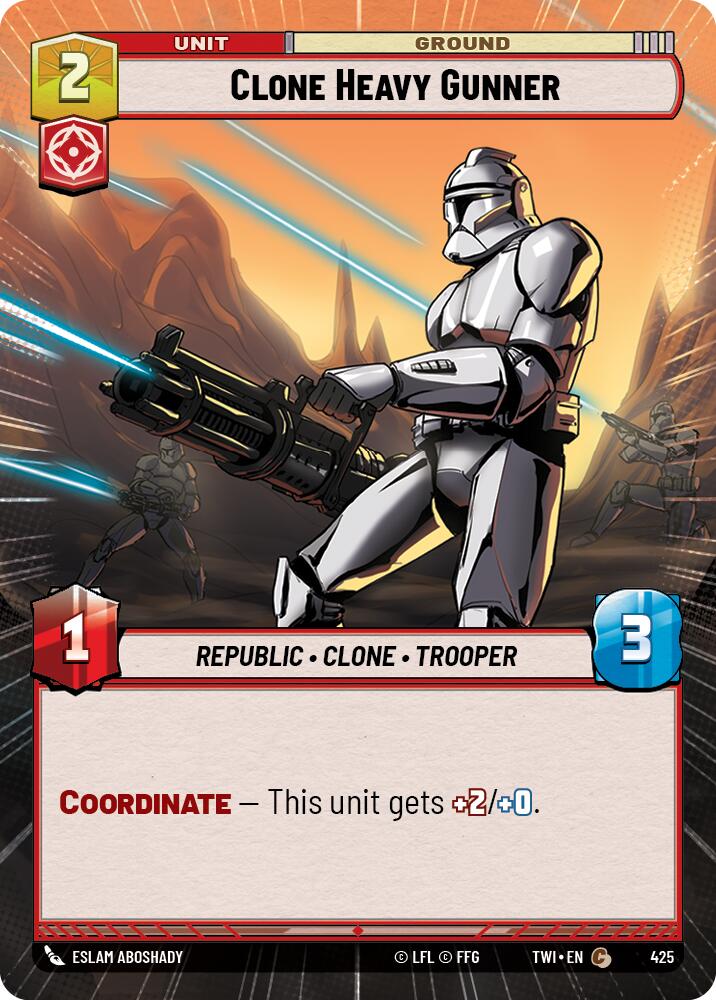 Clone Heavy Gunner (Hyperspace) (425) [Twilight of the Republic] - The Mythic Store | 24h Order Processing