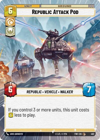 Republic Attack Pod (462) (Hyperspace) (462) [Twilight of the Republic] - The Mythic Store | 24h Order Processing