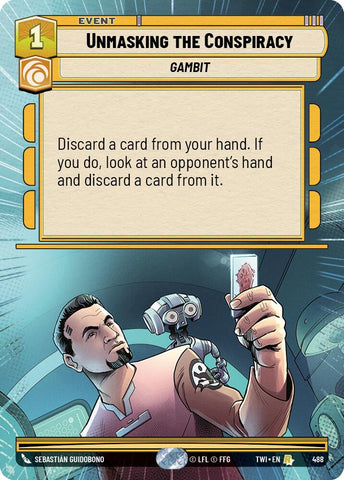 Unmasking the Conspiracy (488) (Hyperspace) (488) [Twilight of the Republic] - The Mythic Store | 24h Order Processing