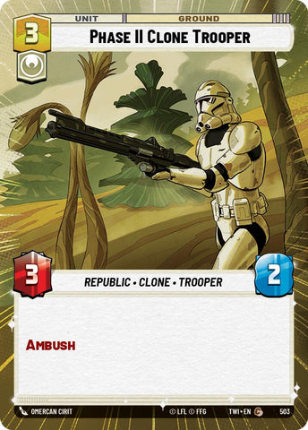Phase II Clone Trooper (503) (Hyperspace) (503) [Twilight of the Republic] - The Mythic Store | 24h Order Processing