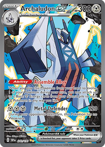Archaludon ex (241/191) [Scarlet & Violet: Surging Sparks] - The Mythic Store | 24h Order Processing