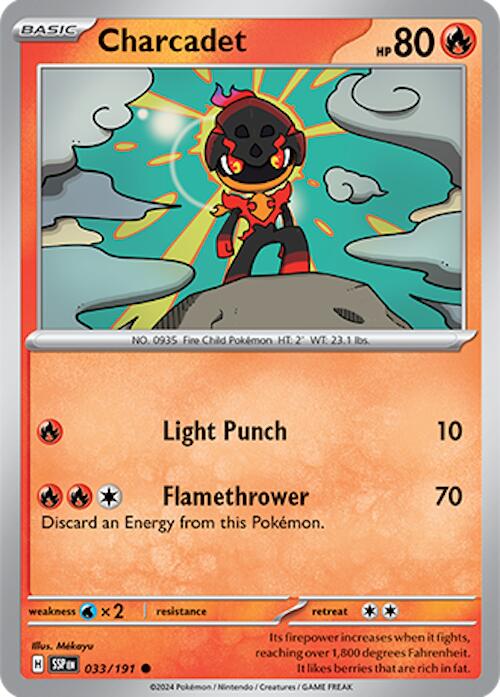 Charcadet (033/191) [Scarlet & Violet: Surging Sparks] - The Mythic Store | 24h Order Processing