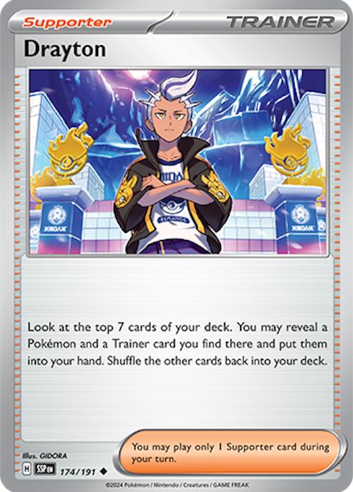 Drayton (174/191) [Scarlet & Violet: Surging Sparks] - The Mythic Store | 24h Order Processing