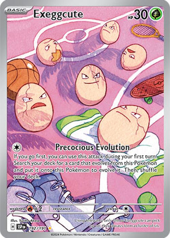 Exeggcute (192/191) [Scarlet & Violet: Surging Sparks] - The Mythic Store | 24h Order Processing