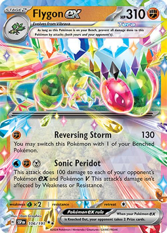 Flygon ex (106/191) [Scarlet & Violet: Surging Sparks] - The Mythic Store | 24h Order Processing