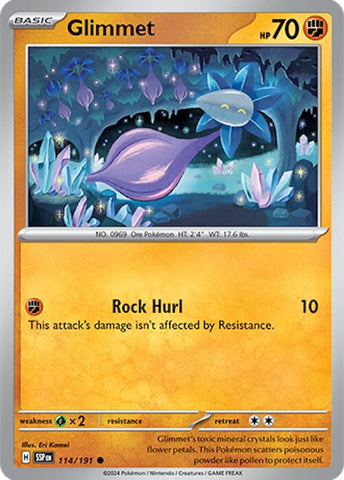 Glimmet (114/191) [Scarlet & Violet: Surging Sparks] - The Mythic Store | 24h Order Processing
