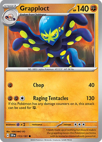 Grapploct (113/191) [Scarlet & Violet: Surging Sparks] - The Mythic Store | 24h Order Processing