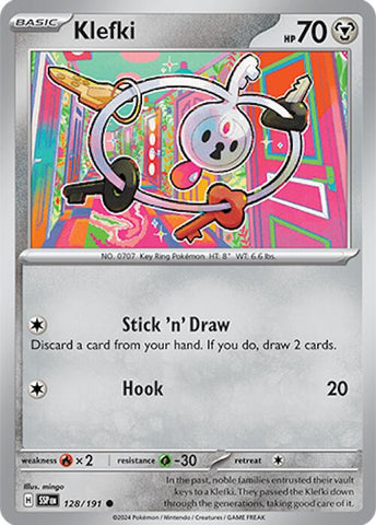 Klefki (128/191) [Scarlet & Violet: Surging Sparks] - The Mythic Store | 24h Order Processing