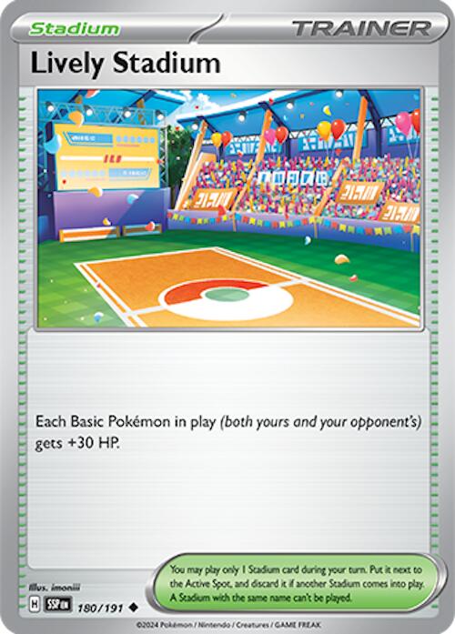 Lively Stadium (180/191) [Scarlet & Violet: Surging Sparks] - The Mythic Store | 24h Order Processing