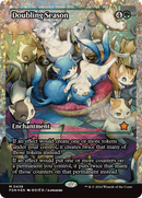 Doubling Season (Showcase) (Fracture Foil) [Foundations] - The Mythic Store | 24h Order Processing