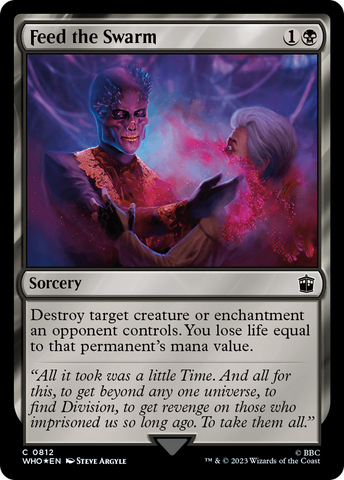 Feed the Swarm (Surge Foil) [Doctor Who] - The Mythic Store | 24h Order Processing