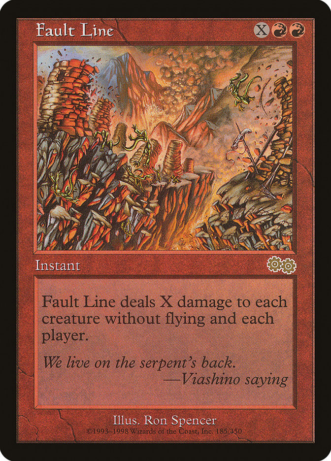 Fault Line [Urza's Saga] - The Mythic Store | 24h Order Processing