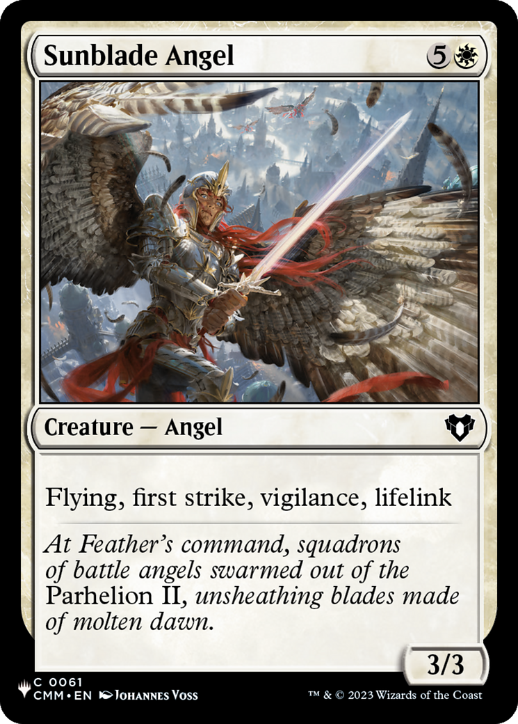 Sunblade Angel [The List Reprints] - The Mythic Store | 24h Order Processing