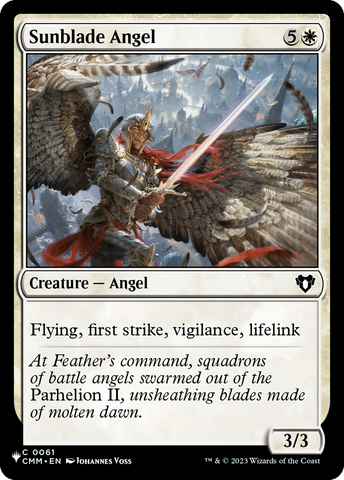 Sunblade Angel [The List] - The Mythic Store | 24h Order Processing