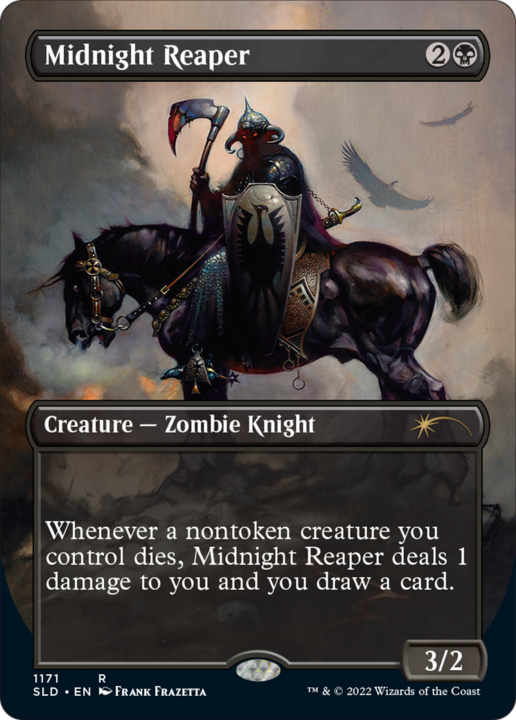 Midnight Reaper (Borderless) [Secret Lair Drop Series] - The Mythic Store | 24h Order Processing