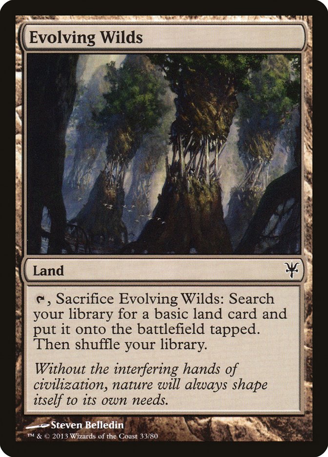 Evolving Wilds [Duel Decks: Sorin vs. Tibalt] - The Mythic Store | 24h Order Processing