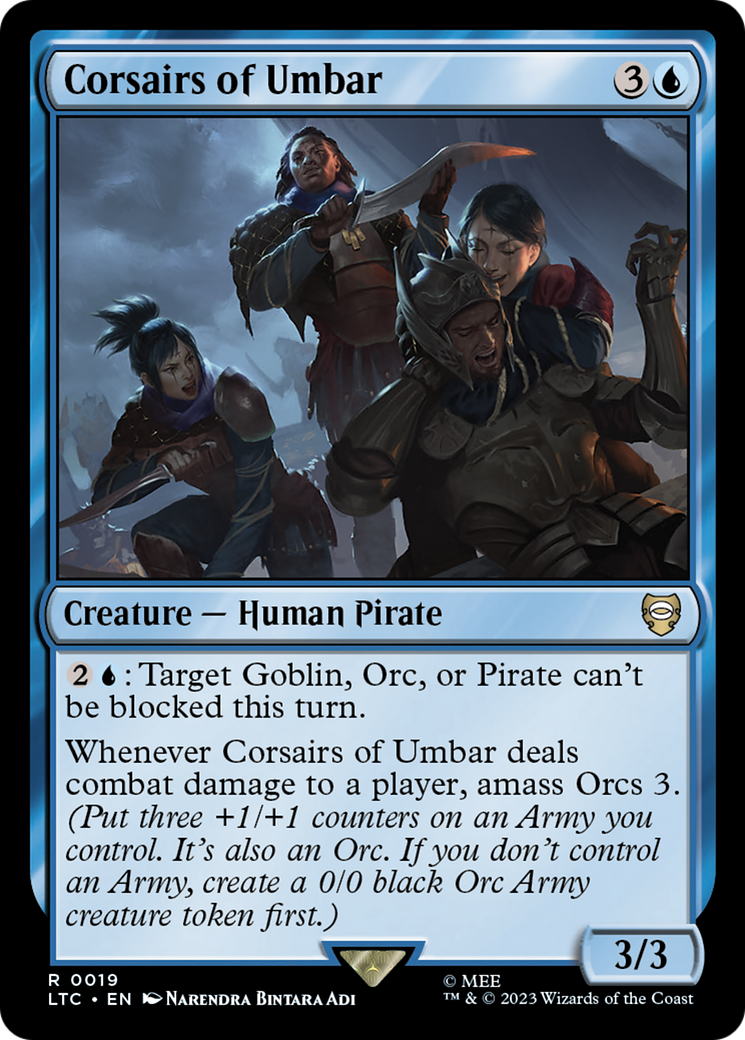 Corsairs of Umbar [The Lord of the Rings: Tales of Middle-Earth Commander] - The Mythic Store | 24h Order Processing