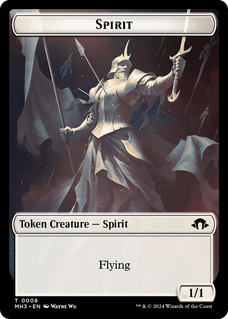 Servo // Spirit (0008) Double-Sided Token [Modern Horizons 3 Tokens] - The Mythic Store | 24h Order Processing