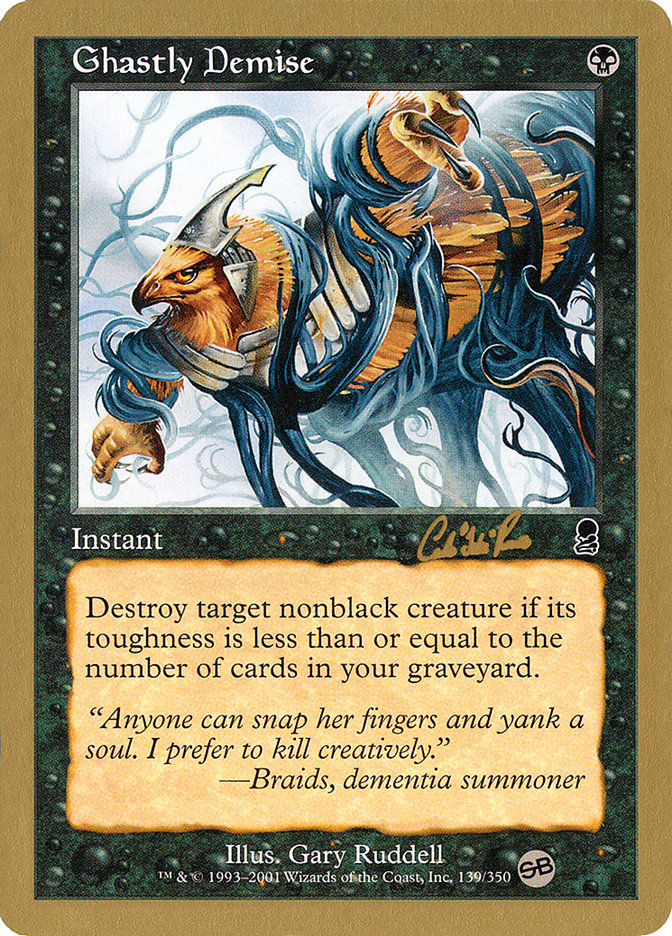 Ghastly Demise (Carlos Romao) (SB) [World Championship Decks 2002] - The Mythic Store | 24h Order Processing