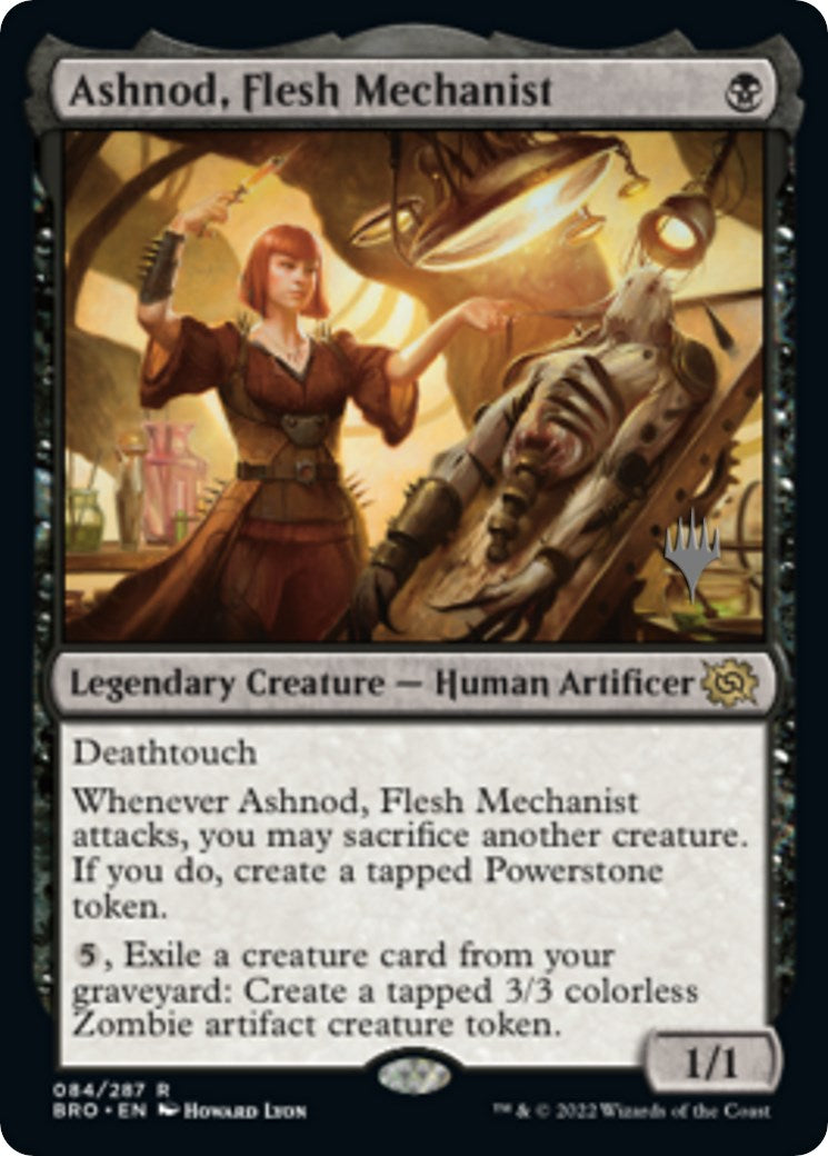 Ashnod, Flesh Mechanist (Promo Pack) [The Brothers' War Promos] - The Mythic Store | 24h Order Processing