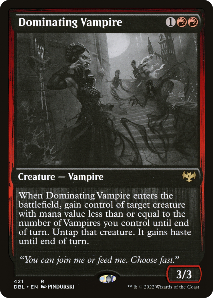 Dominating Vampire [Innistrad: Double Feature] - The Mythic Store | 24h Order Processing